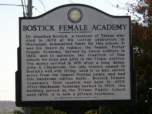 bostick female academy