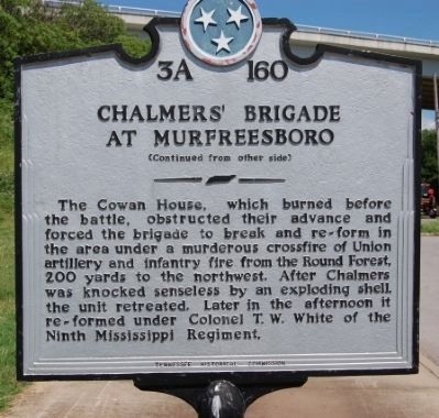 chalmers brigade plaque