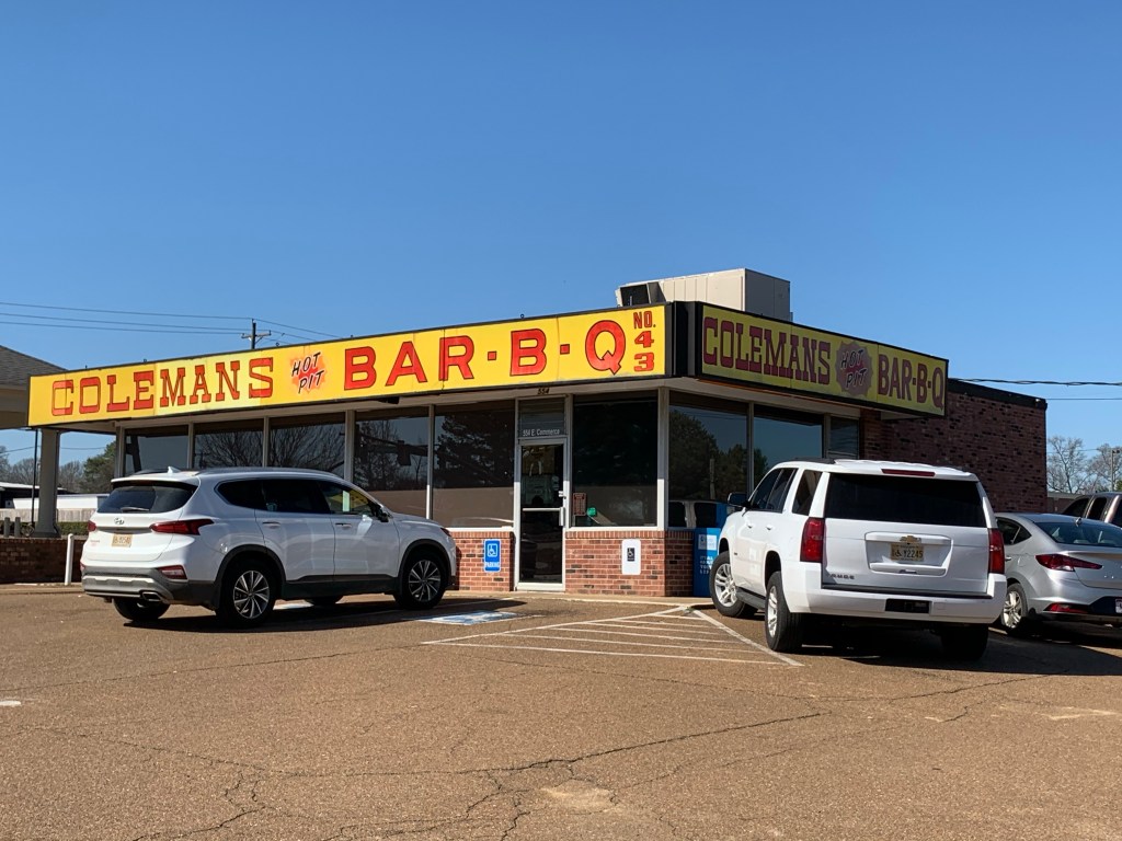 Coleman’s Barbecue – Hernando, MS (Now Closed)